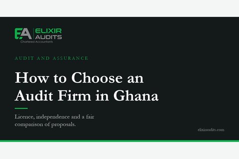 How to choose an audit firm in Ghana