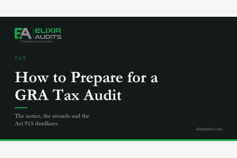 How to prepare for a GRA tax audit in Ghana